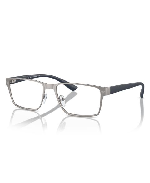 Мужские очки Emporio Armani Man Rectangle Metal EA1157 Eyeglasses, цвет: Графитовый