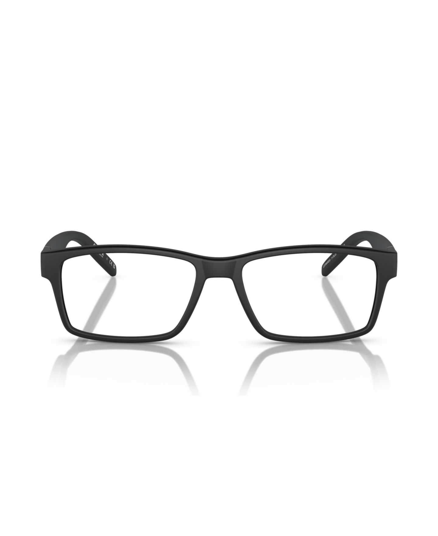Очки Arnette Unisex Rectangle Plastic AN7179 Leonardo Eyeglasses, цвет: Матовый чёрный — фото 5