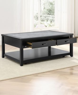 Garvine 47" Wood Cocktail Table