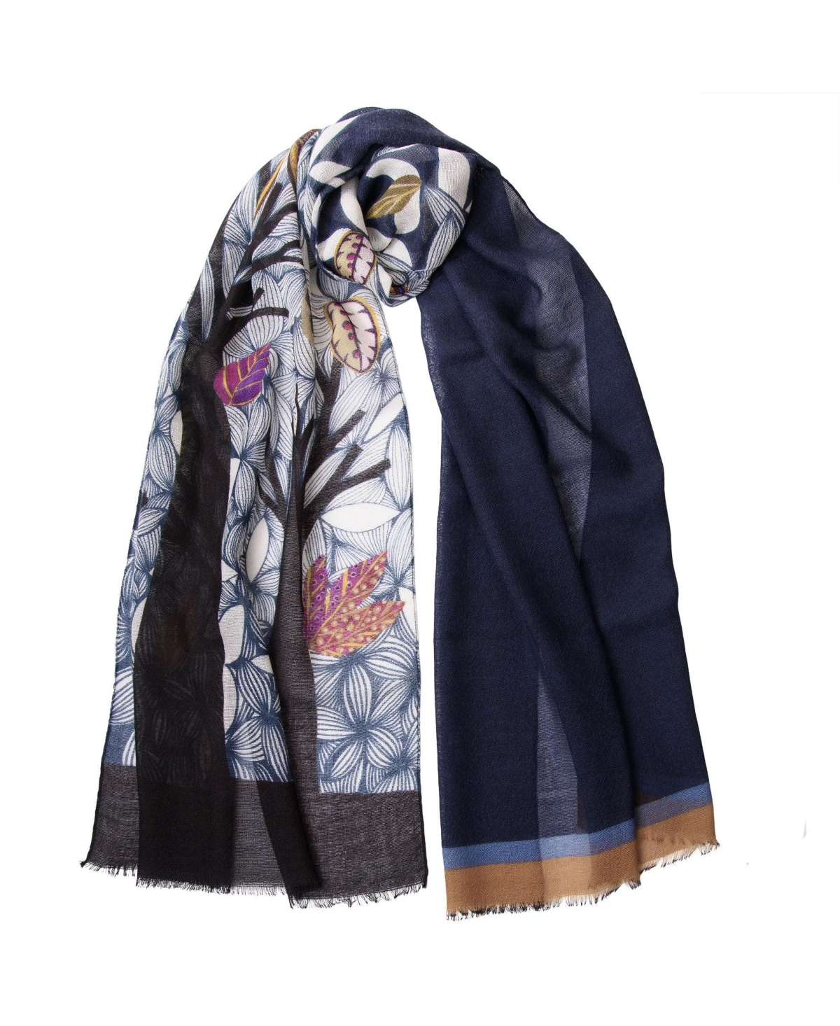 Bosco - Wool Scarf - Raspberry