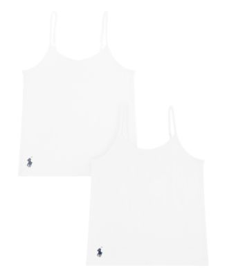 Polo Ralph Lauren - Big Girls Sleeveless Camisole Tops, 2 Pack
