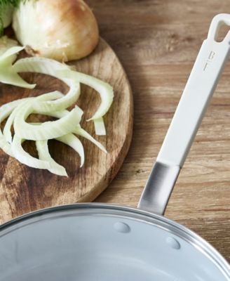 X Bobby Flay Professional Grade Ceramic Nonstick 4.5-Quart Saut&eacute; Pan with Lid