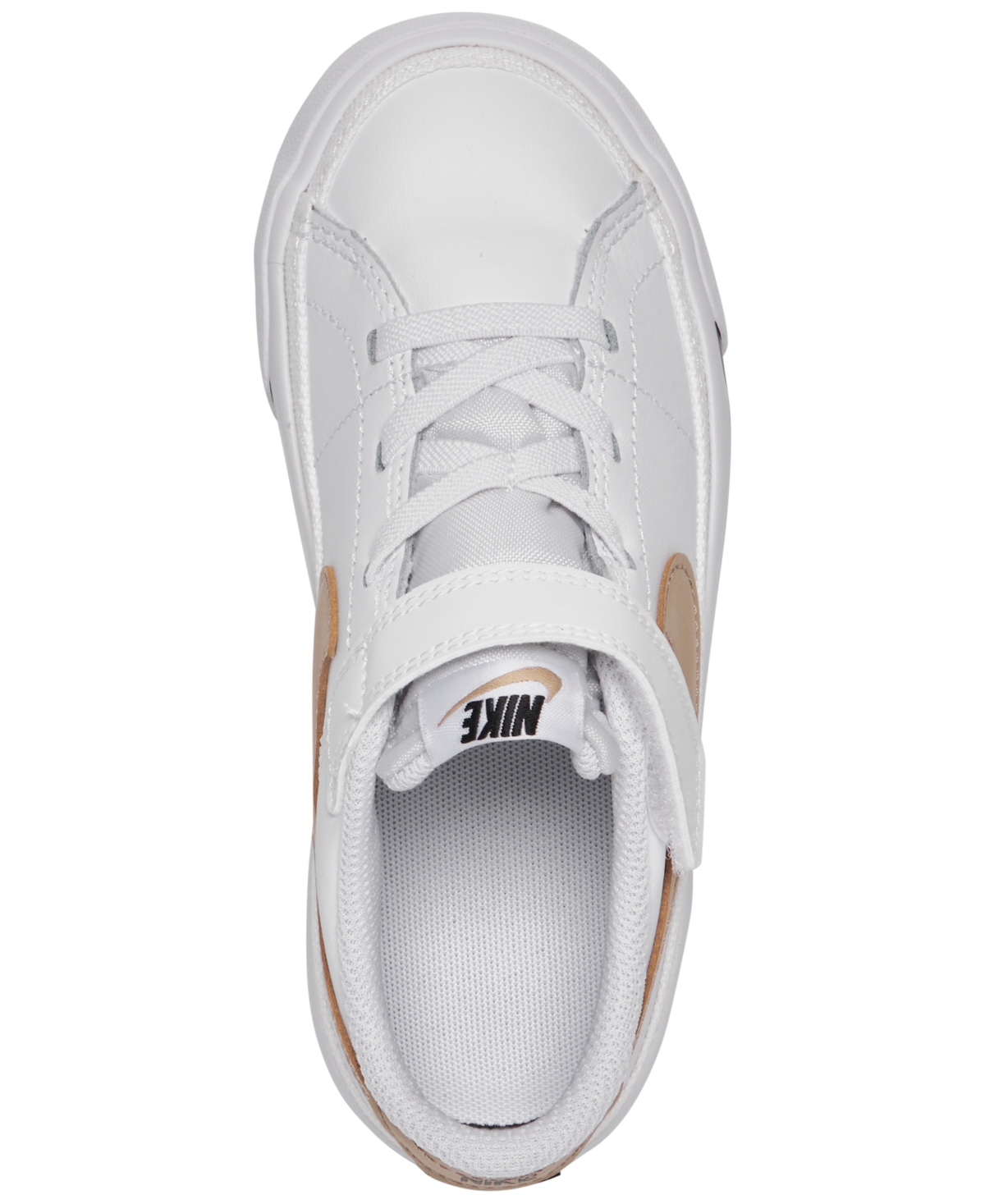 Nike Toddler Kid's Court Legacy Stay-Put Closure Casual Sneakers from Finish Line -hemp