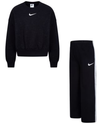 Nike - Little Girls Shine Crewneck Top & Pants, 2 Piece Set