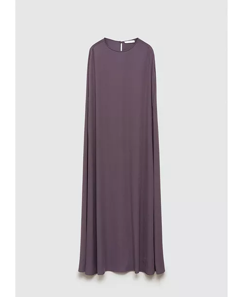 women's sleeve slit dress