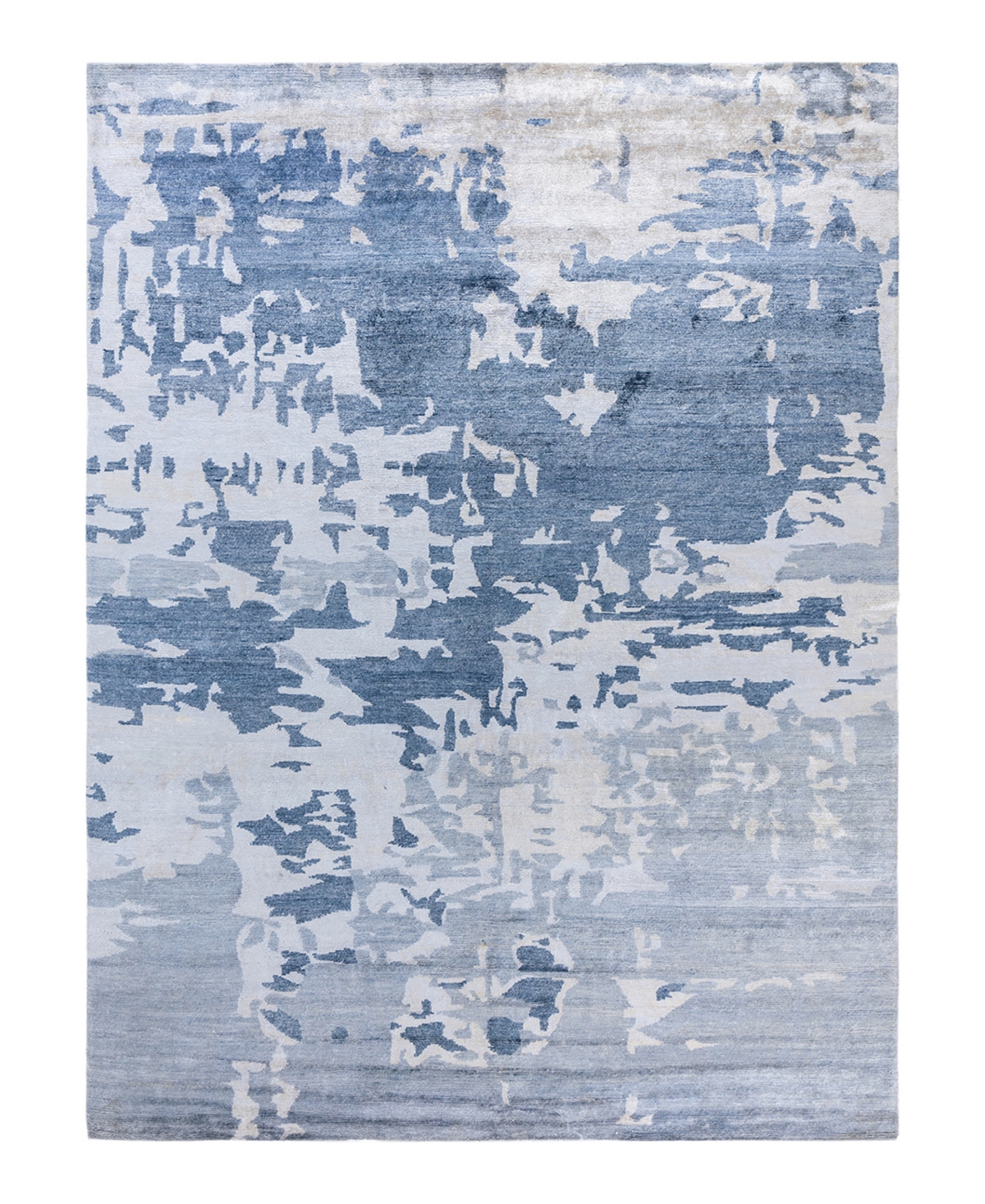 Adorn Hand Woven Rugs Indian Ooak M6478 9'2''x12'2'' Area Rug - Ivory