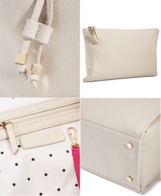 Jyyll Large Solid Tote with Removable Pouch, Exclusively at Macy's 