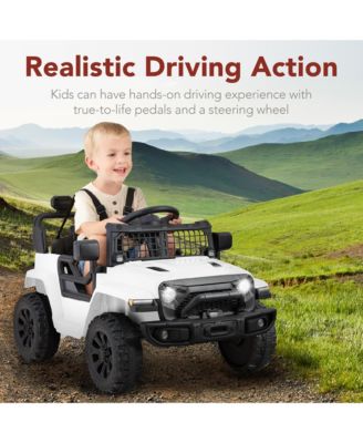 Best Choice Products 6V Kids Ride-On Truck Car w/ Parent Remote Control, 4-Wheel Suspension, LED Lights