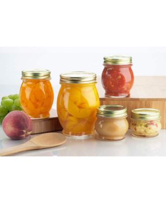 Orto Canning Preserving Jar, Set of 6 - 27.5 Oz