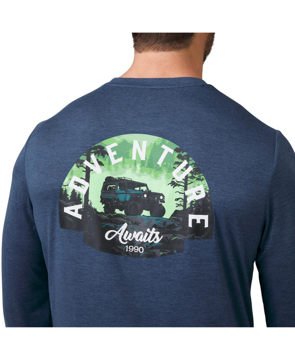 Free Country Men's Super Soft Graphic Sunshirt