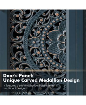 Ismenides Traditional 63”Wide Sideboard with Solid Wood Legs