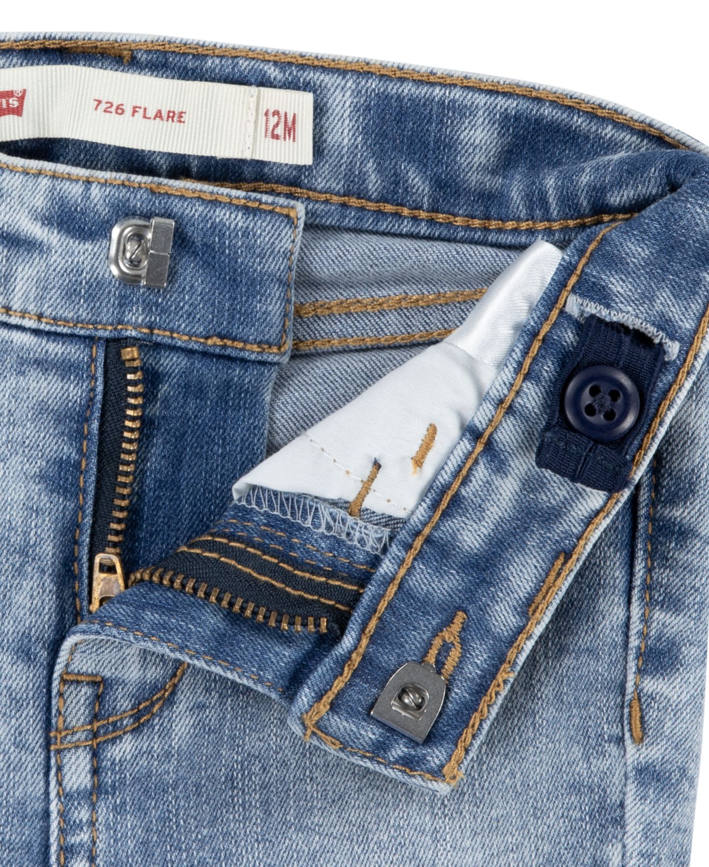 Джинсы Levi's 726 Flare Jeans для девочек-малышей — фото 4