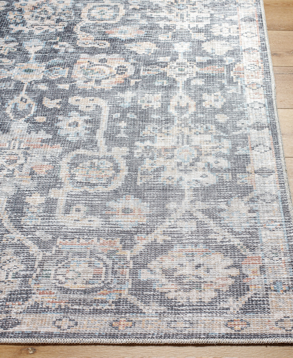 Livabliss Eleni Vvel-2300 5'3"x7' Area Rug In Denim