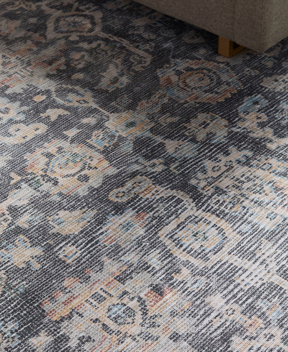 Livabliss Eleni Vvel-2300 5'3"x7' Area Rug In Denim