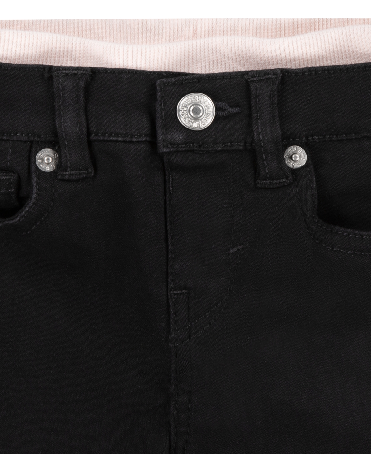 Levi's Baby Girls Brandi Skinny Jeans In Black
