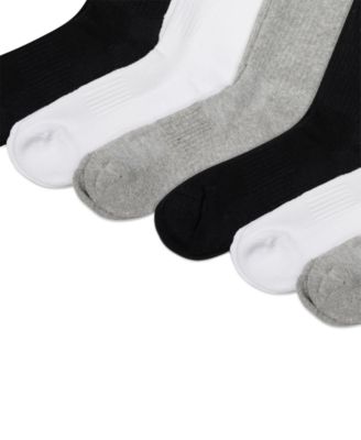 Women's 6-Pk. Cushion Crew Socks