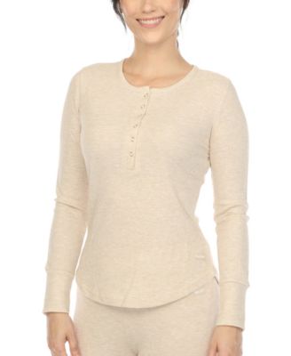 Women's Waffle Pajama Set