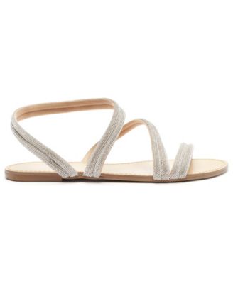 Women's Mikayla Rhinestone Flat Sandals