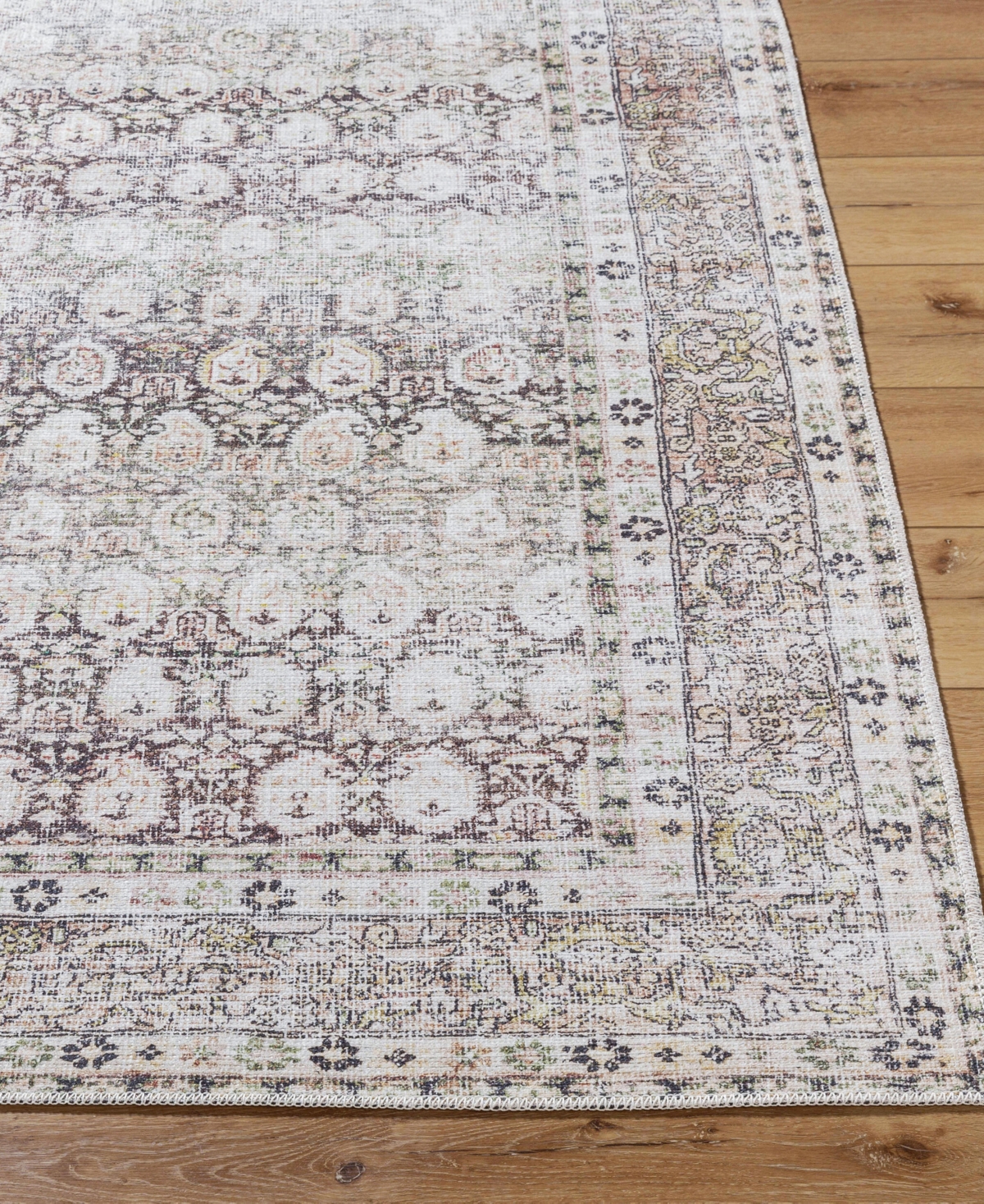 Livabliss Lorelai Vvlo-2300 5'3"x7' Area Rug In Mocha