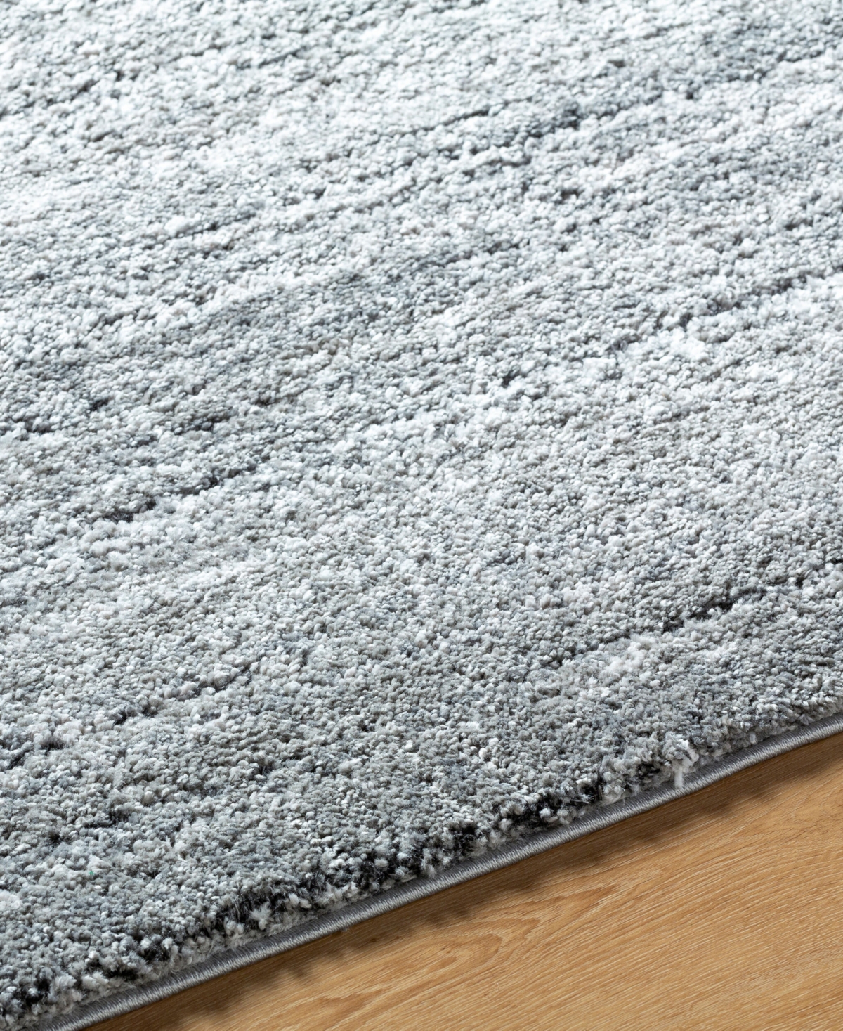 Livabliss Portofino Ptf-2323 6'7"x9' Area Rug In Gray