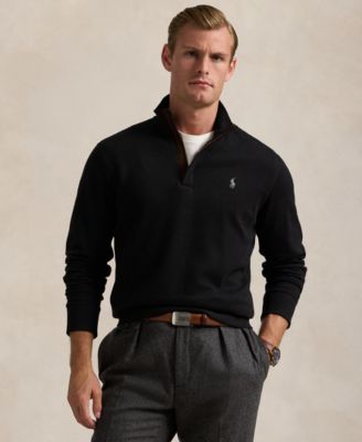 Polo Ralph Lauren - Men's Luxury Jersey Quarter-Zip Pullover