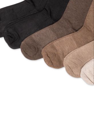 Women's 6 Pack Roll-Top Trouser Socks