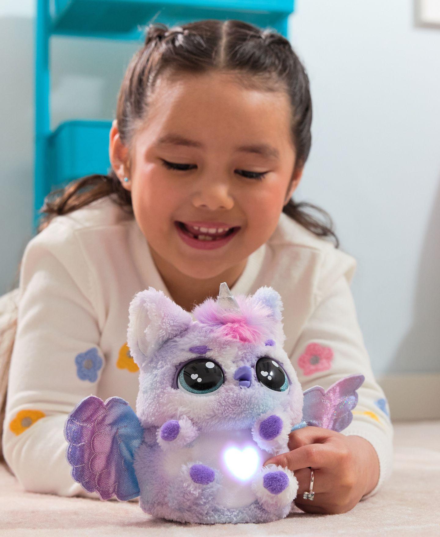 Детская мягкая игрушка Hatchimals Mystery Hatch Pufficorn Bunny Plush — фото 3