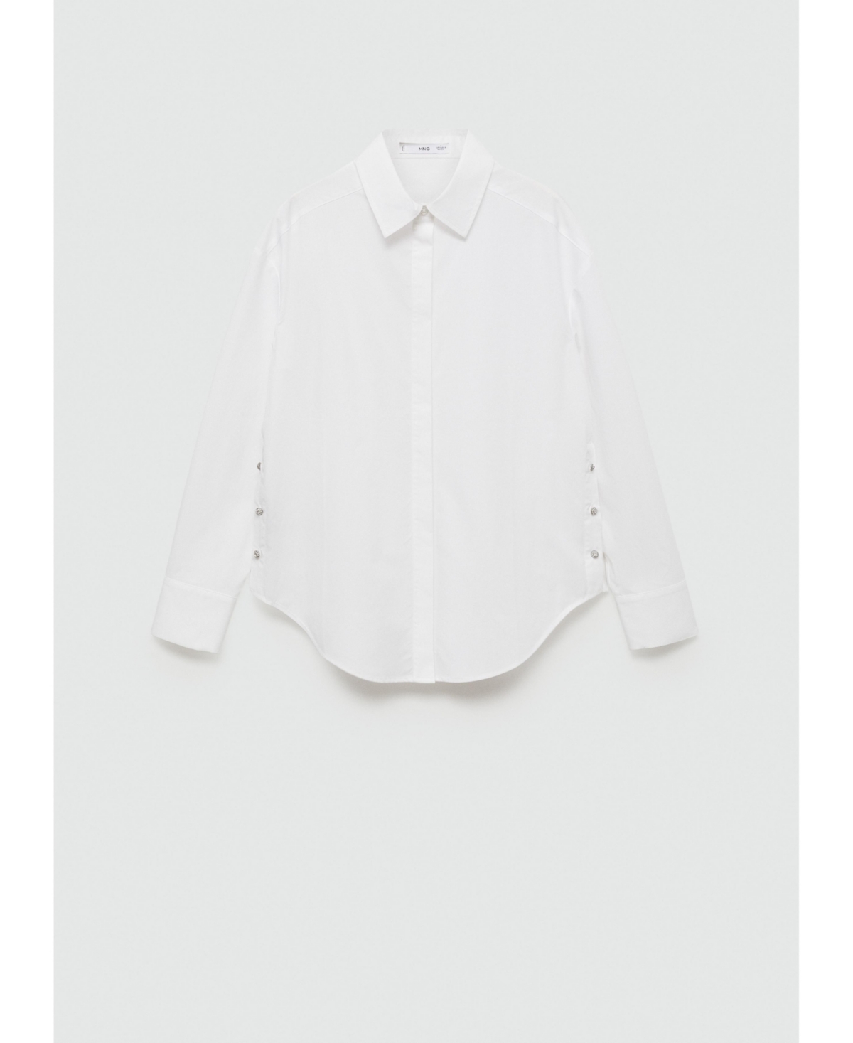 Mango Women's Jewel Buttons Lyocell Shirt