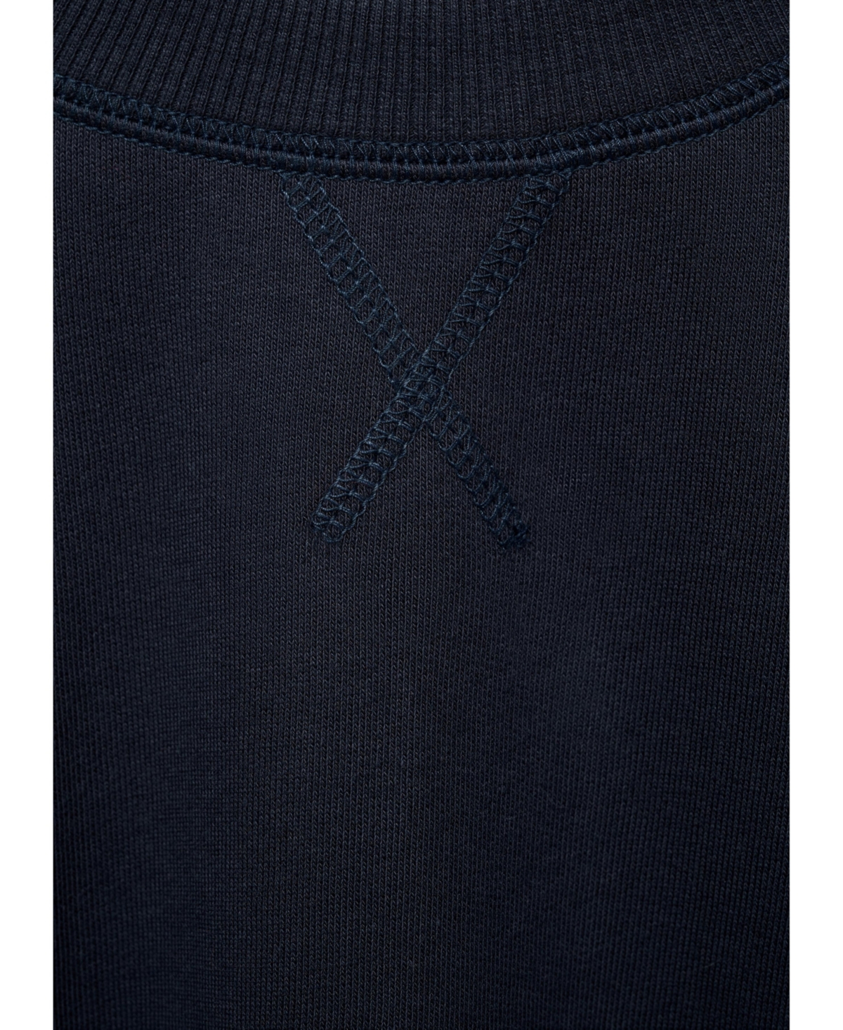 Mango Women's Round-Neck Cotton Sweatshirt