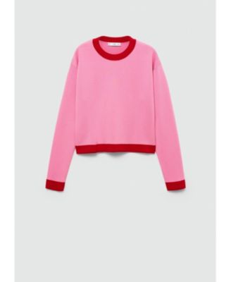 Women's Contrast Trim Sweater