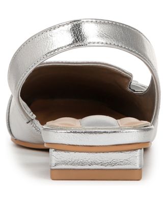 Teagan Square Toe Slingback Flats