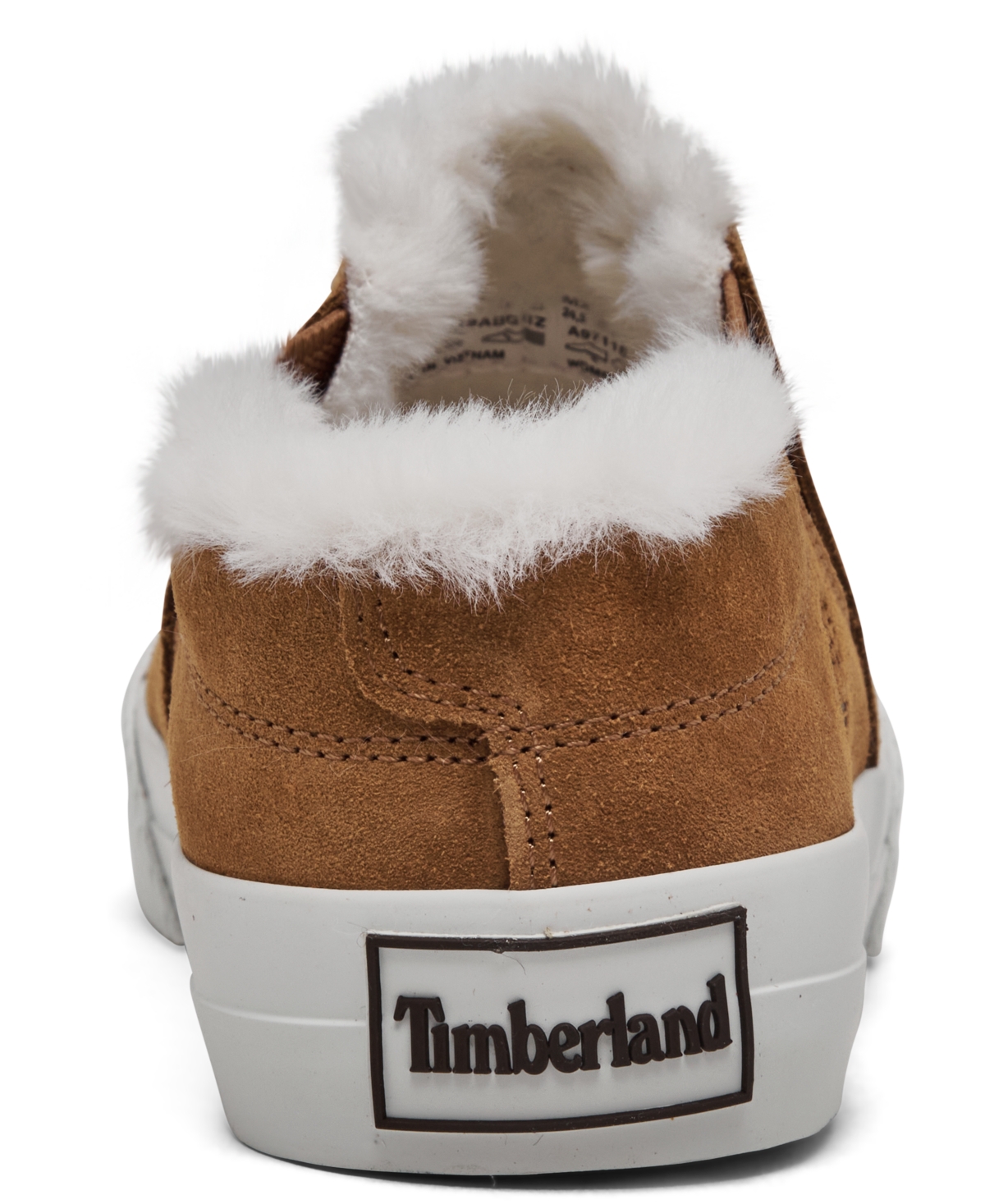 Shop Timberland Women's Skyla Bay 2.0 Warm-lined Low Casual Sneakers From Finish Line In Rust Suede