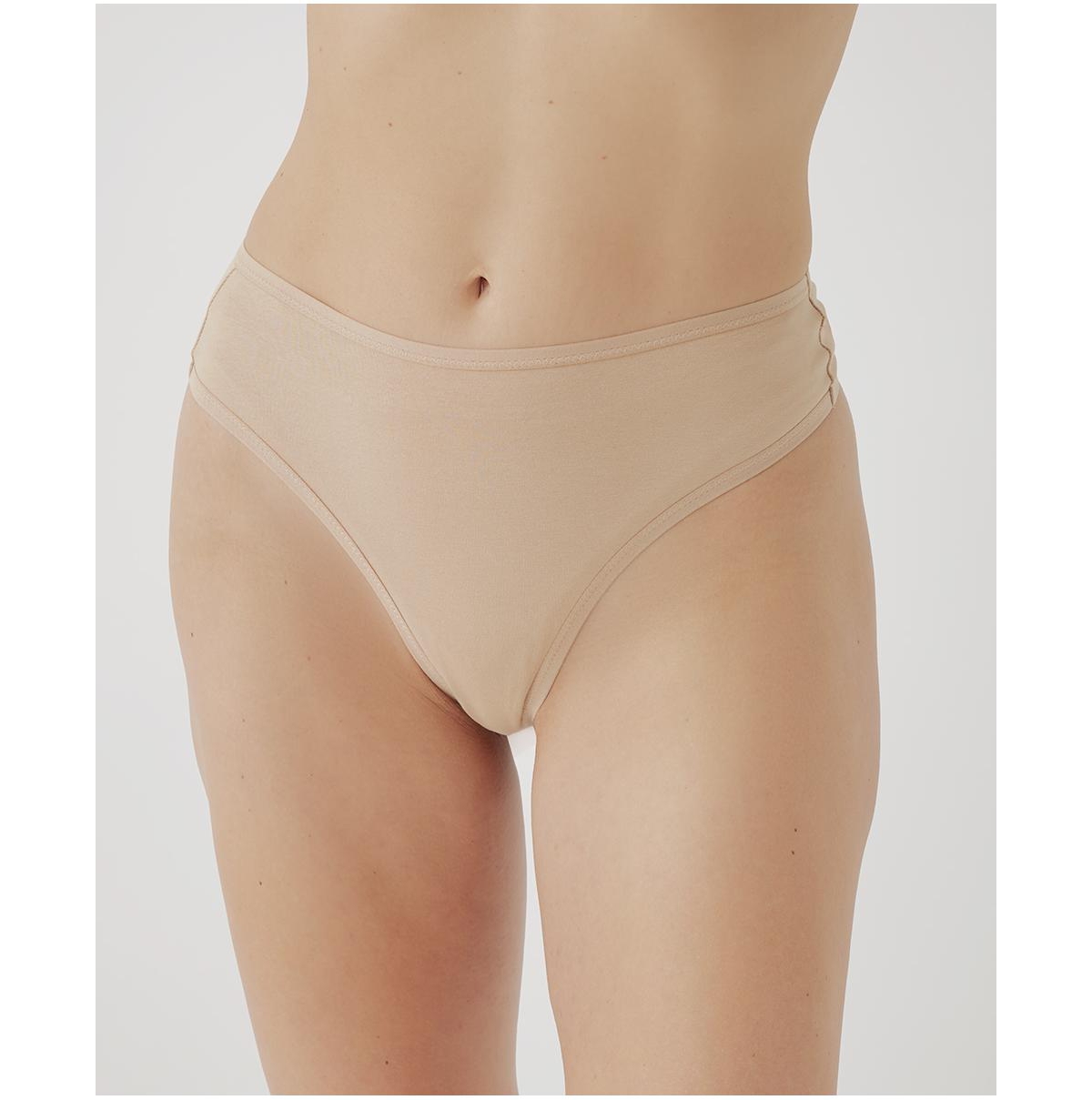 Women's Organic Cotton Everyday High Rise Thong 6-Pack - Wild horizons