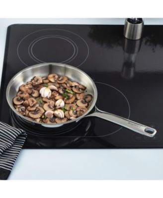 DiNA Helix 5pc Recycled 18/10 Stainless Steel Cookware Set, Glass Lids