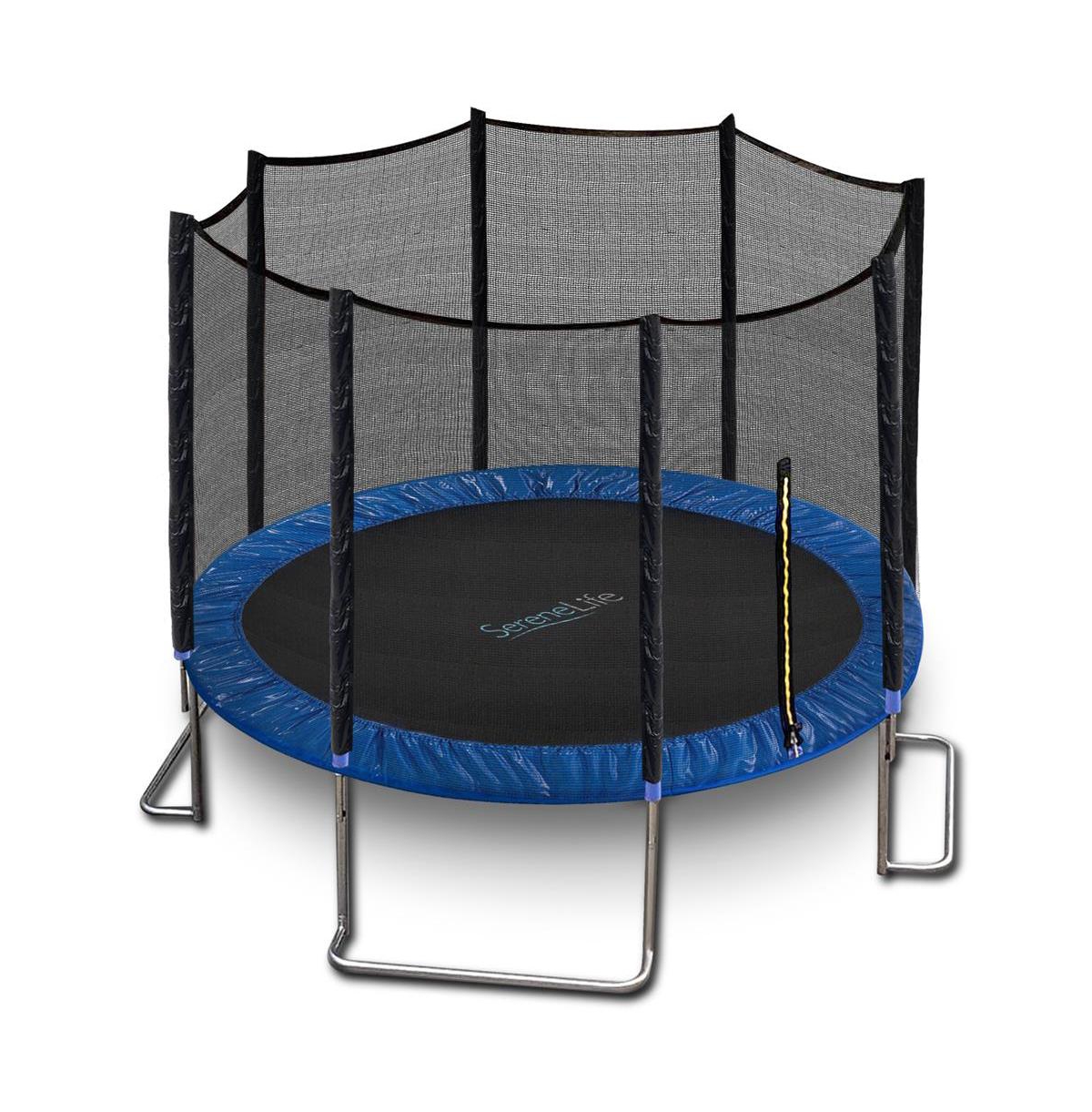 Outdoor Trampoline with Safety Net - 12ft - Blue