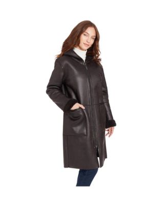 Women's Mariah Reversible Faux Shearling Coat