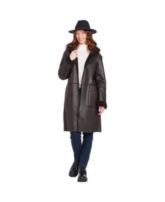 Women's Mariah Reversible Faux Shearling Coat