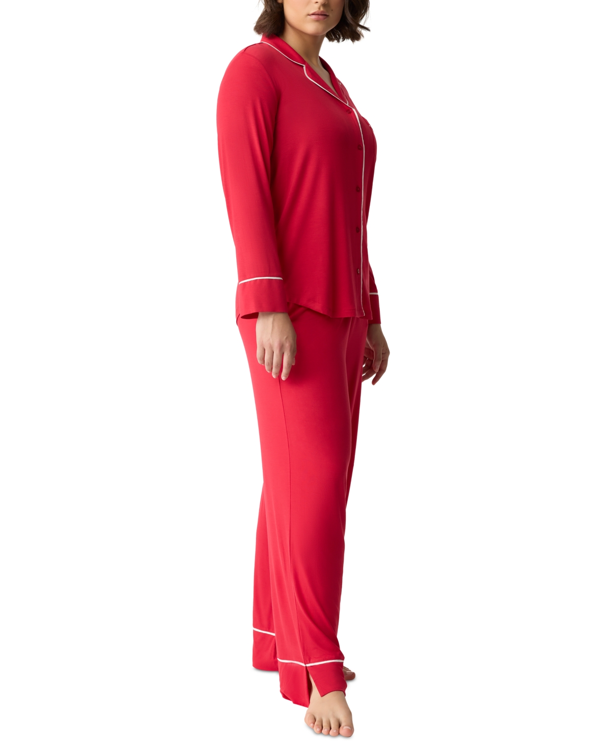 Gap GapBody Women's Jersey Long-Sleeve Pajama Coat Set