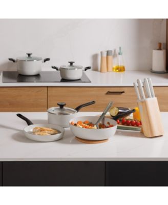 Leo Glints Nonstick Recycled Aluminum Wok Pan 11", 4qt.