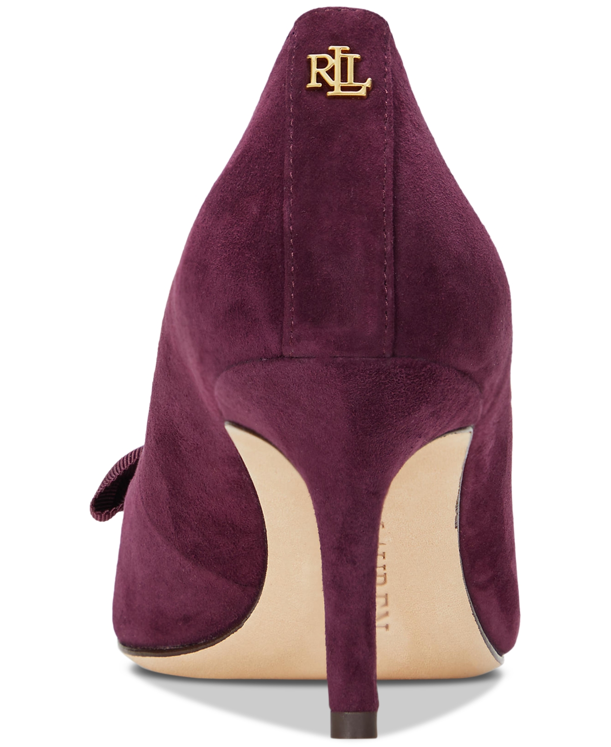 RALPH LAUREN WOMEN'S LANETTE POINTED-TOE BOW PUMPS 