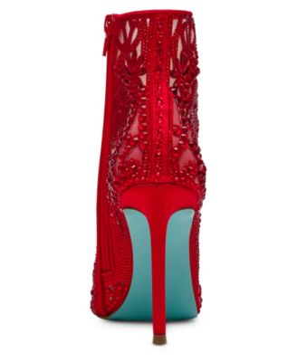 Women's Bolt Rhinestone Booties