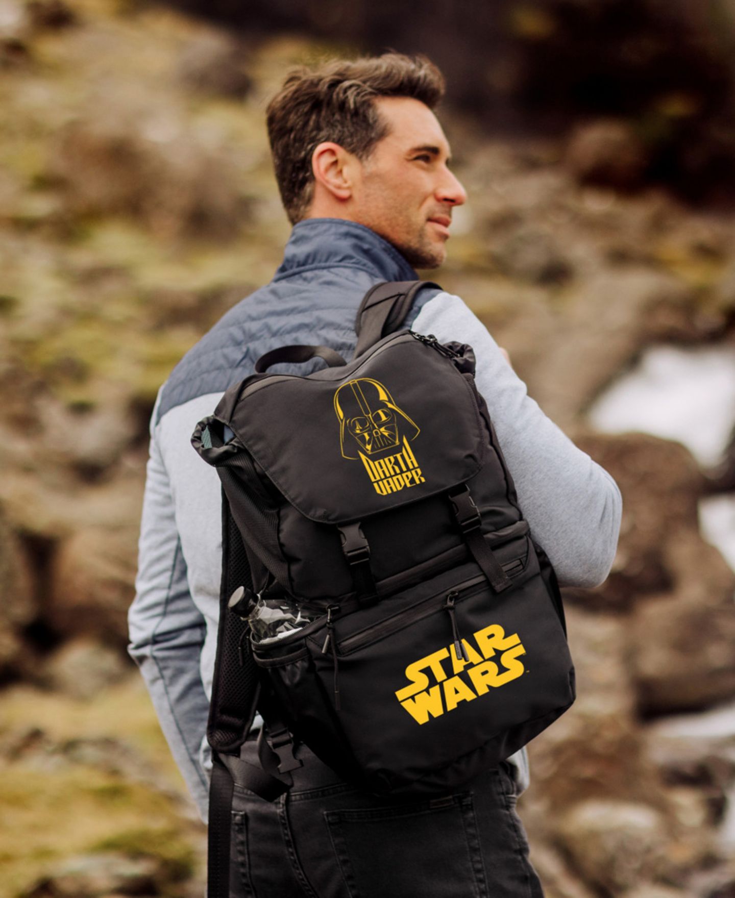 Рюкзак Oniva 17" Star Wars Darth Vader Tarana Cooler, цвет: Карбоновый чёрный — фото 2