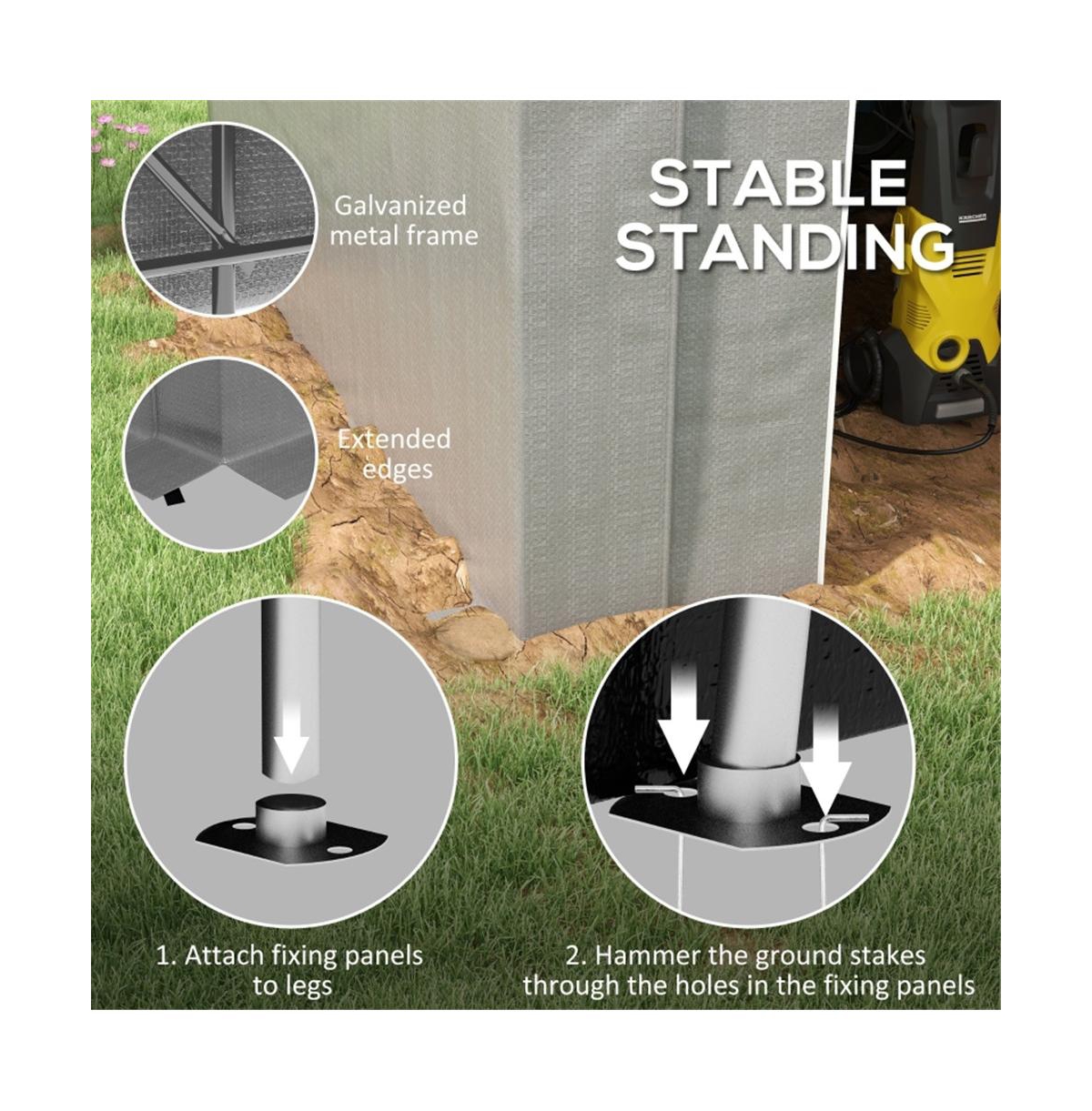 Slickblue Outdoor Storage Tent for Organizing and Protecting Gear