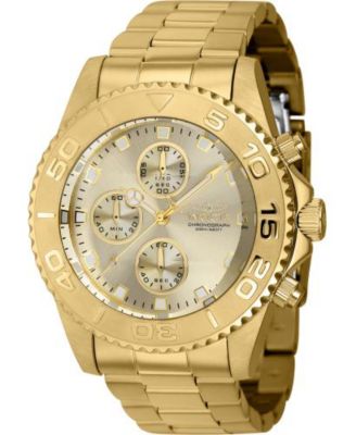 Men's 43410 Pro Diver Quartz Chronograph Champagne Dial Watch