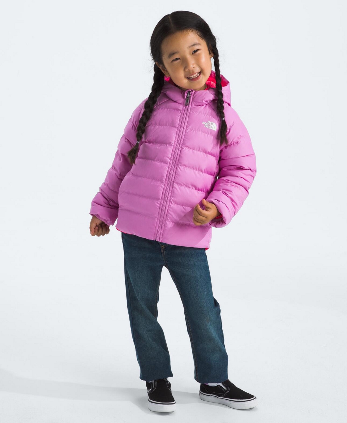 The North Face Toddler & Little Girls Reversible Perrito Jacket