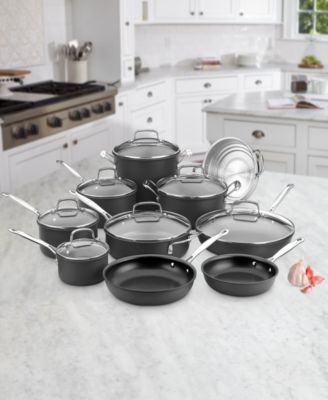 Chefs Classic Hard Anodized 17-Pc. Set