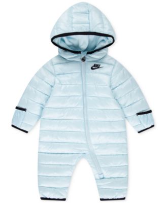 Nike Baby Boys or Girls Hooded Solid Ripstop Snowsuit Macy s