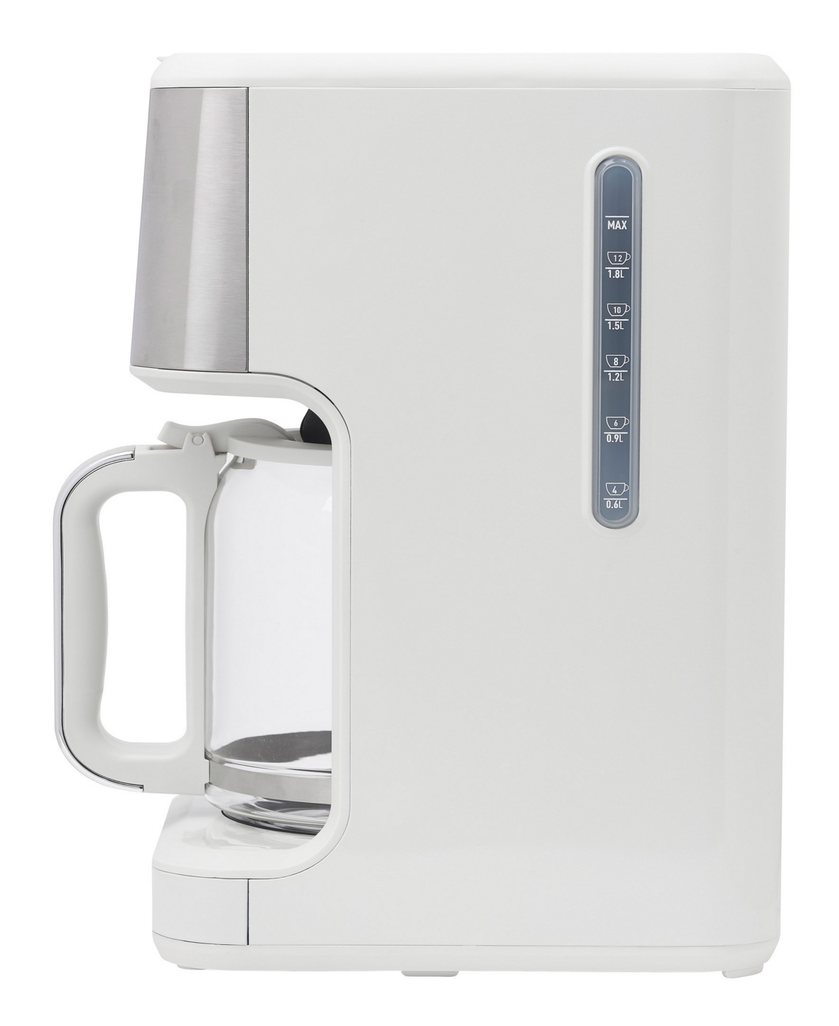 Haden Generous Brew 14-cup Digital Drip Coffee Maker In Ivory,chrome