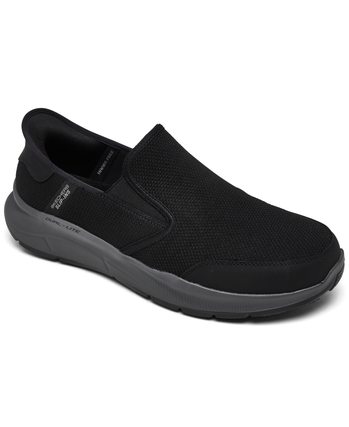 Men's Relaxed Fit: Equalizer 5.0 - Drayze Slip-On Casual Sneakers from Finish Line - Black