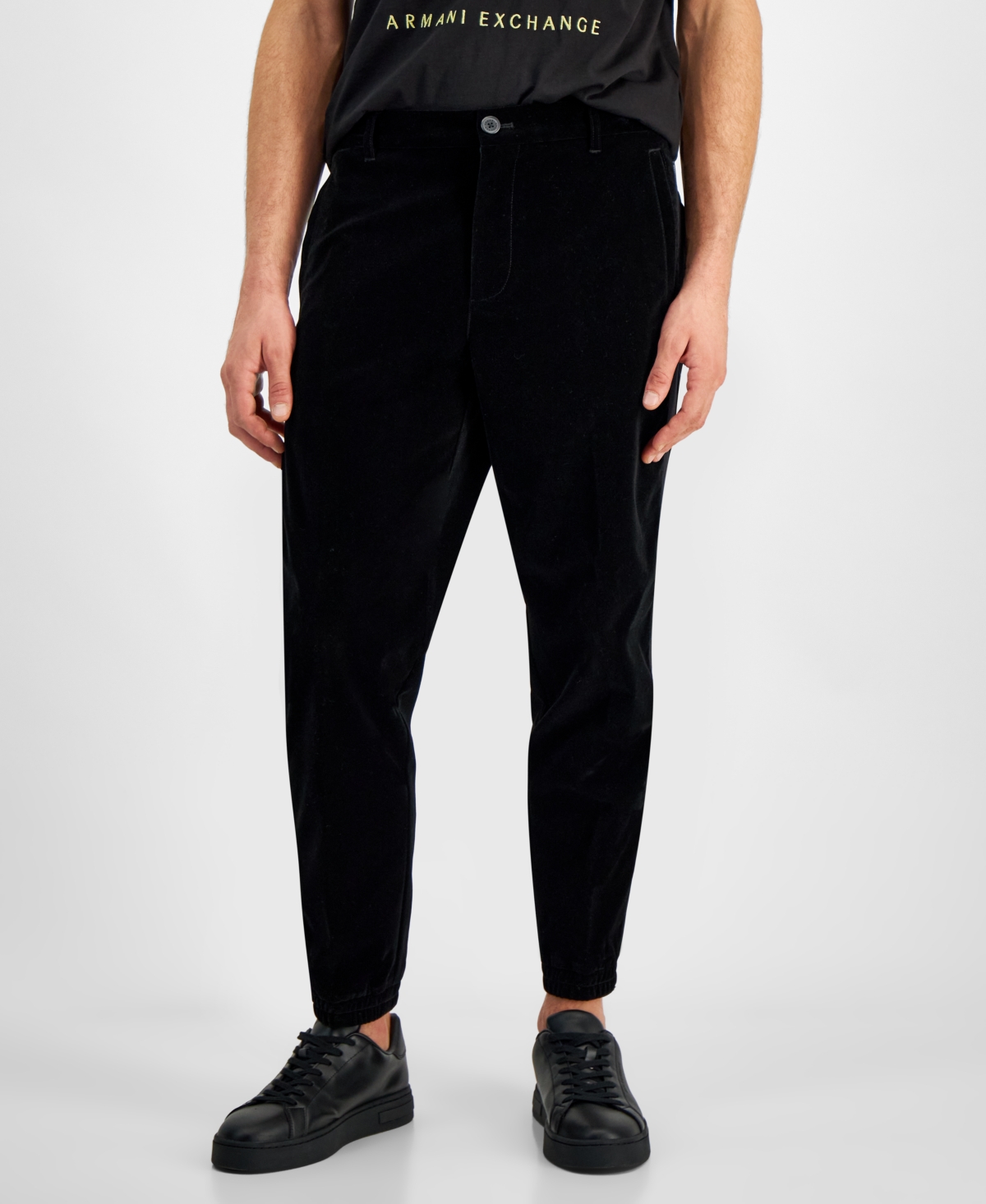 Aix Armani Exchange Men's Velour Trousers
